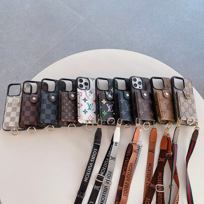 Lou Card Bag Classic Chain iPhone-fodral