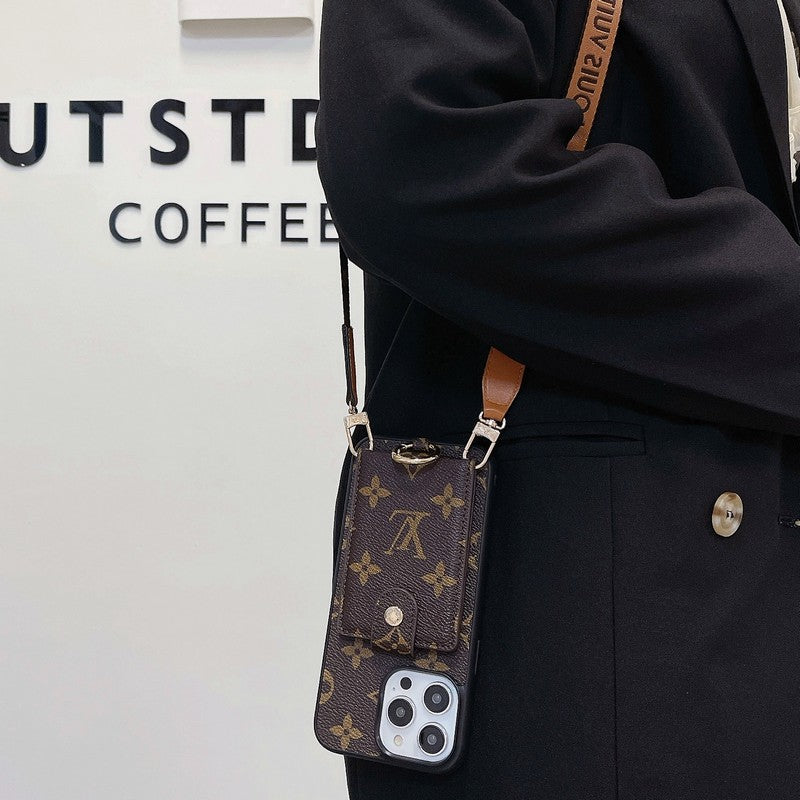 Lou Card Bag Classic Chain iPhone-fodral