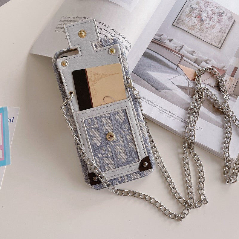 CD-korttilaukku Kangas iPhone-kotelo