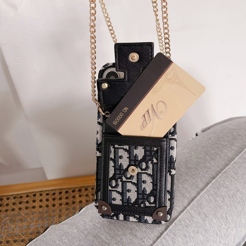 CD-korttilaukku Kangas iPhone-kotelo