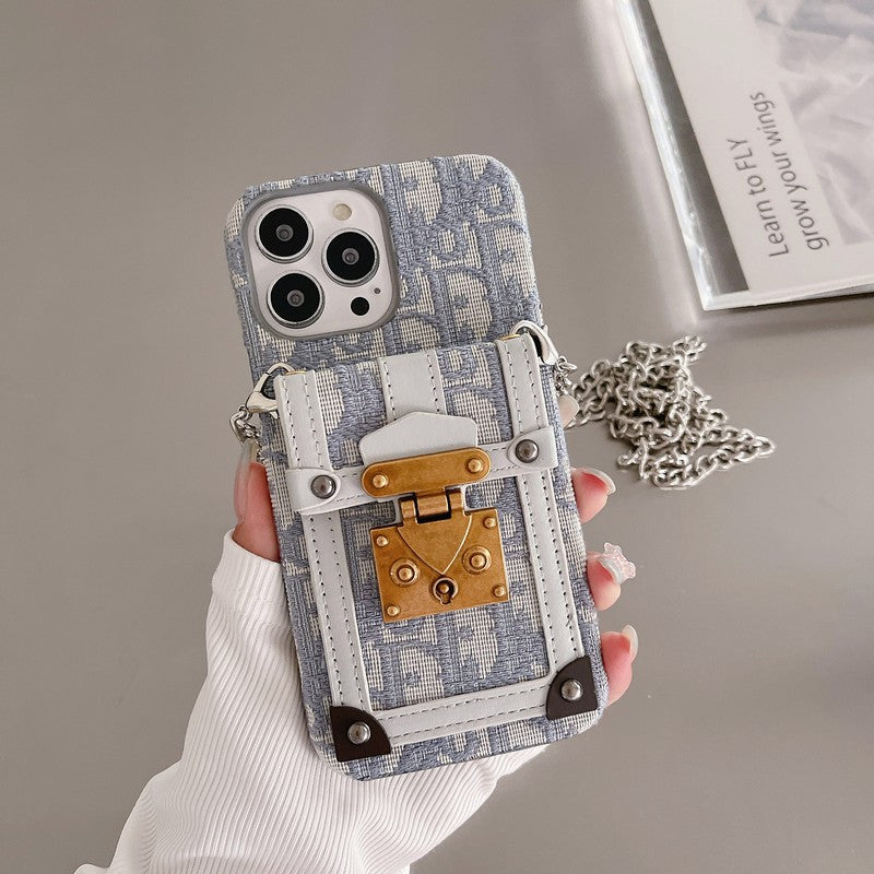 CD-korttilaukku Kangas iPhone-kotelo