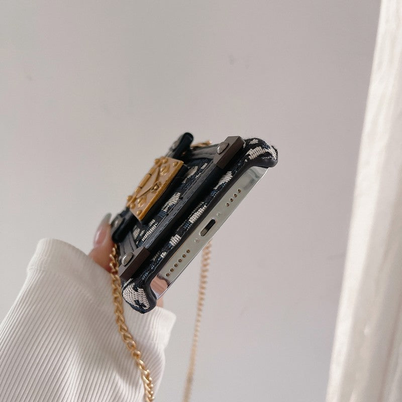 CD-korttilaukku Kangas iPhone-kotelo