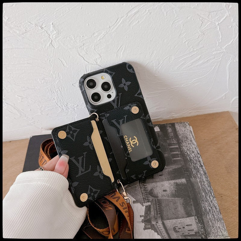 Lou Card Bag Crossbody klassisk iPhone-etui