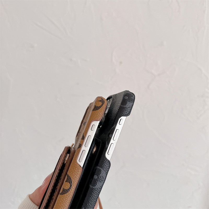 Lou Card Bag Crossbody klassisk iPhone-etui