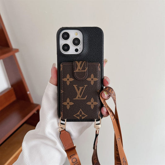 Etui na iPhone'a z łańcuszkiem na ramię Lou Card Bag