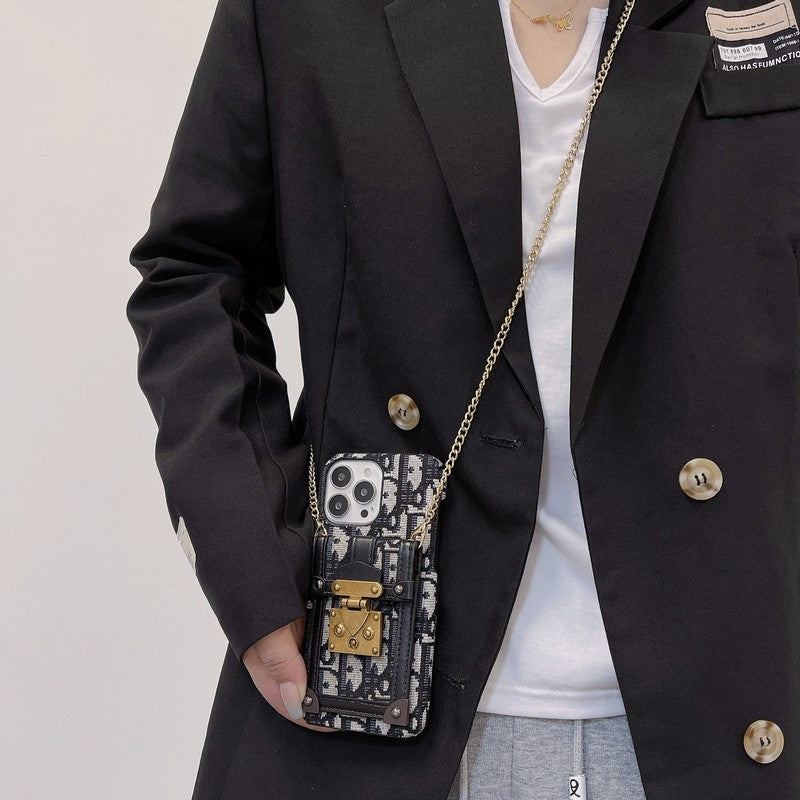 CD-korttilaukku Kangas iPhone-kotelo