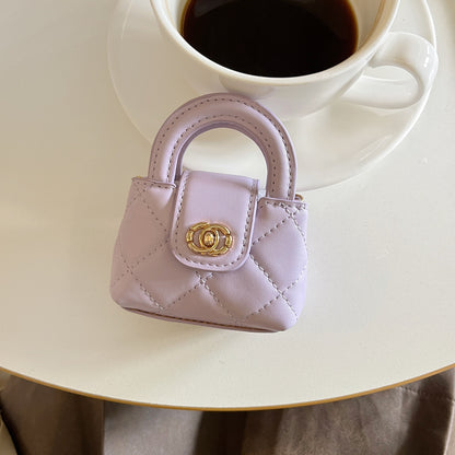 Cute Mini Handbag Style AirPods Case with Chain Strap