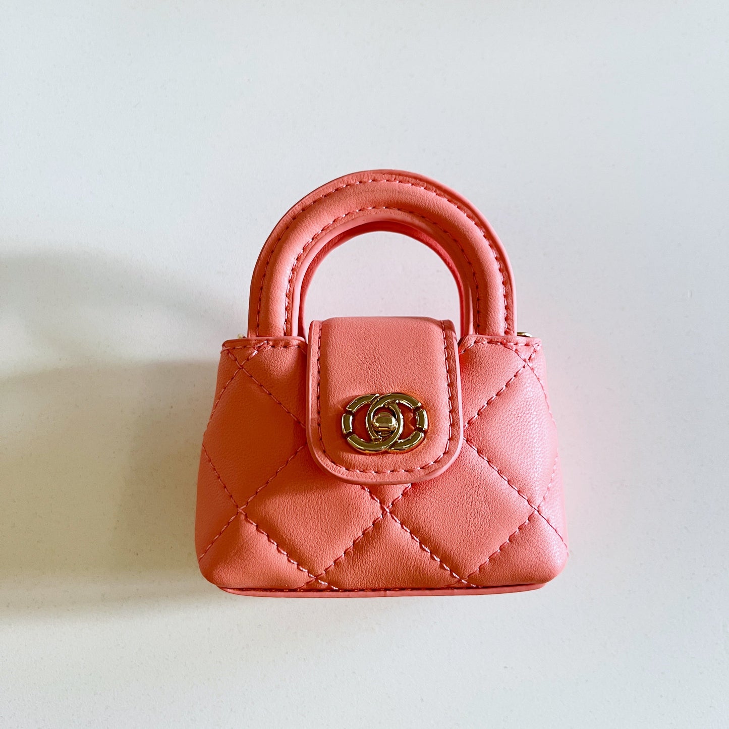 Cute Mini Handbag Style AirPods Case with Chain Strap