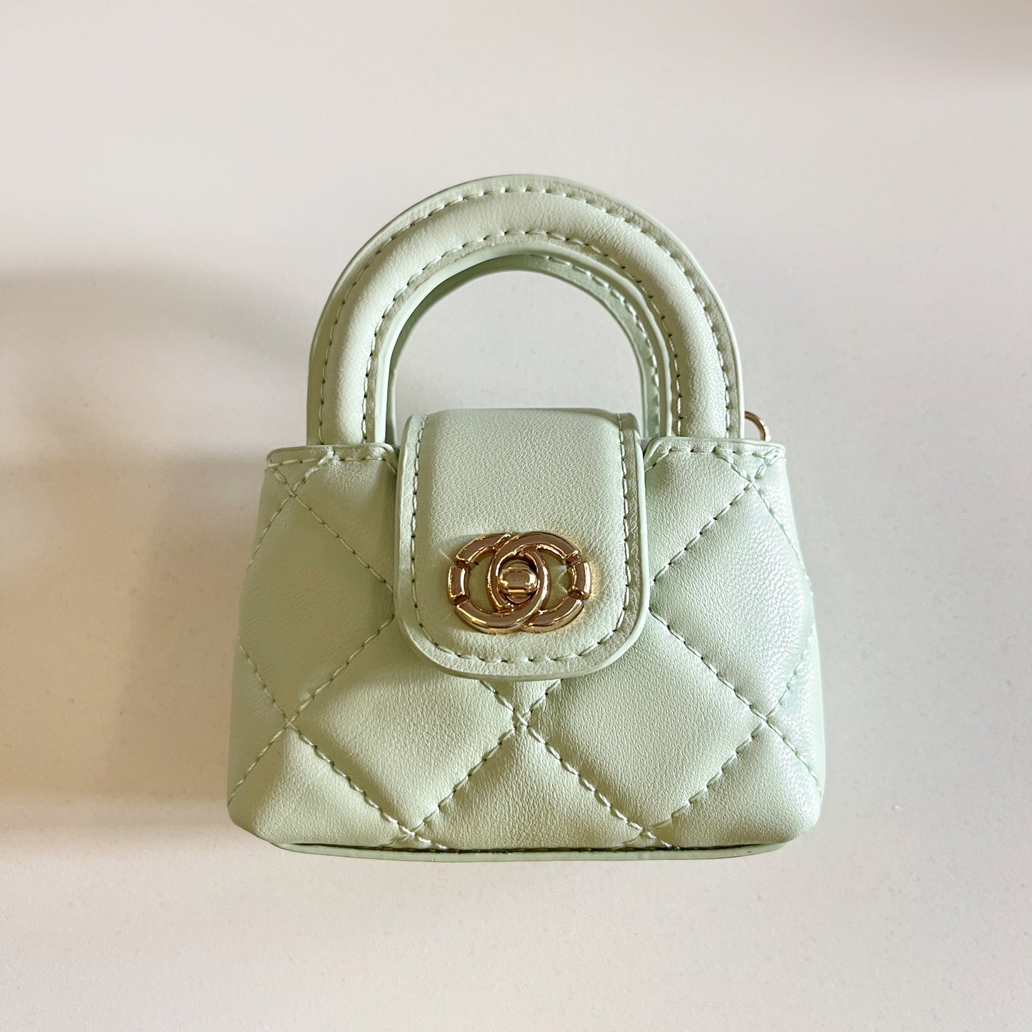 Cute Mini Handbag Style AirPods Case with Chain Strap