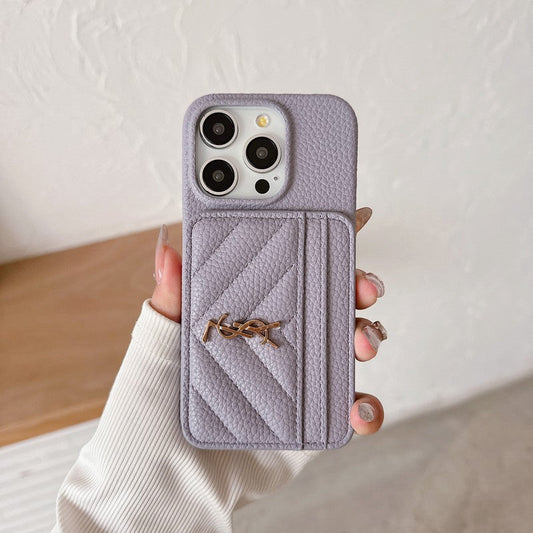 세인트 카드 가방 가죽 아이폰 케이스