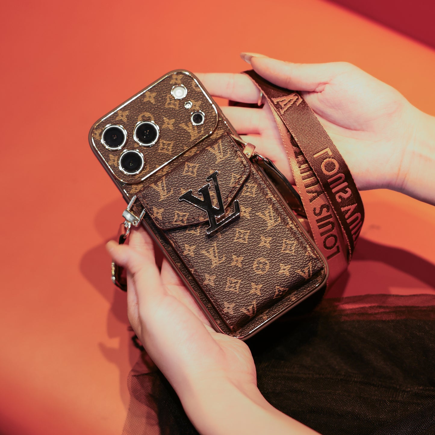 New Classic Luxury Card Holder iPhone Case 013