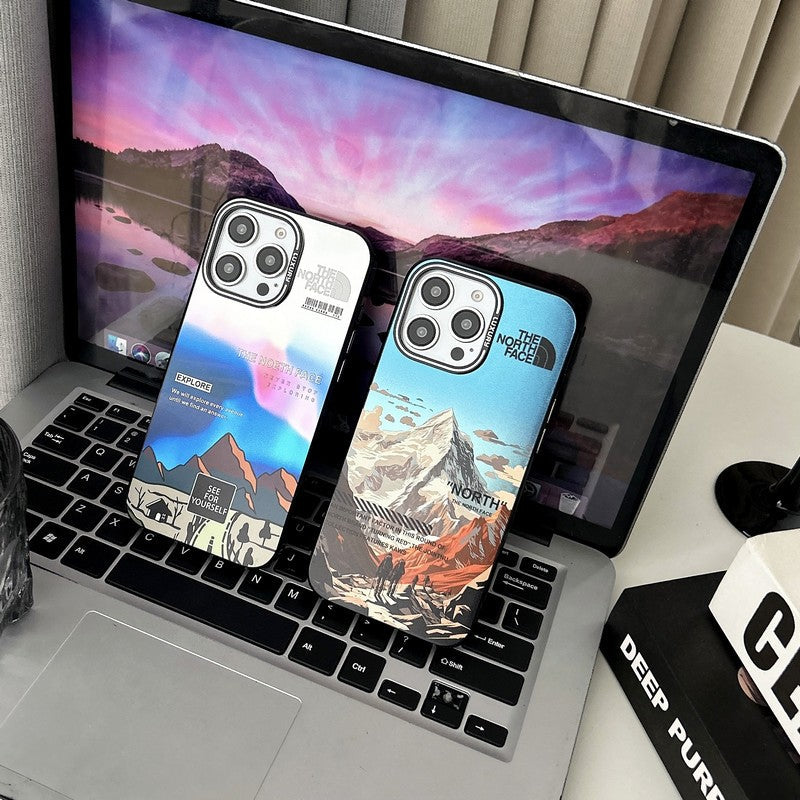 TNFace Mountains iPhone -kotelo