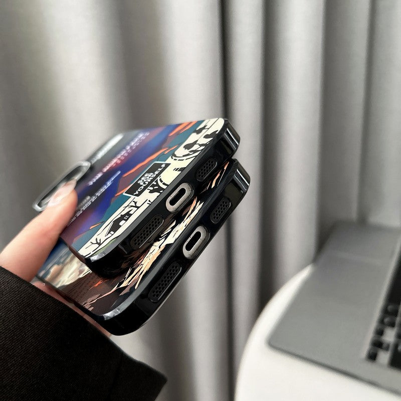 TNFace Mountains iPhone -kotelo