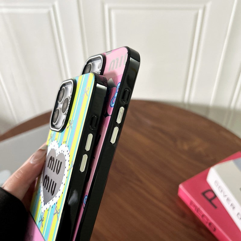 Miu Rosa & Custodia verde per iPhone