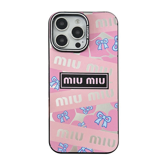 Miu Pink & Grüne iPhone-Hülle