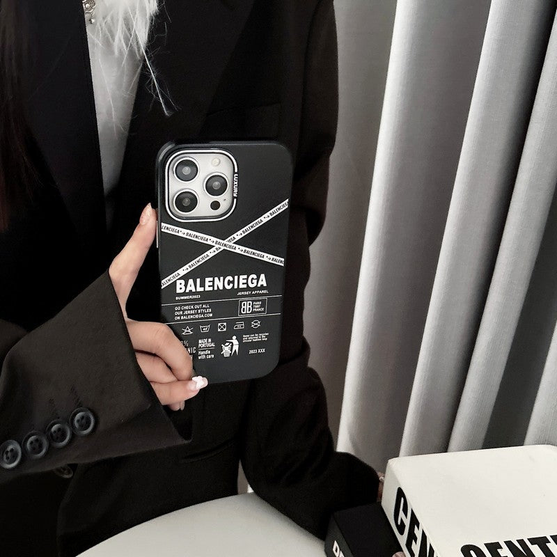 Vinilo o funda para iPhone BB negro