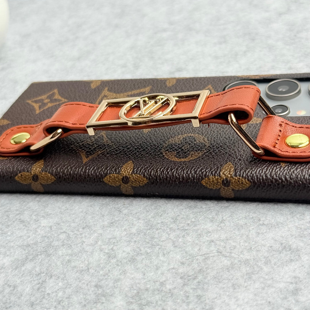 三星 GALAXY 豪華品牌錶帶保護套