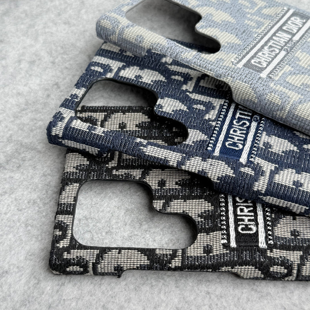 三星 Galaxy 豪華 C Dior 品牌設計保護殼