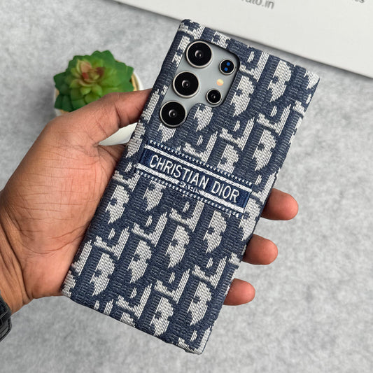 三星 Galaxy 豪華 C Dior 品牌設計保護殼