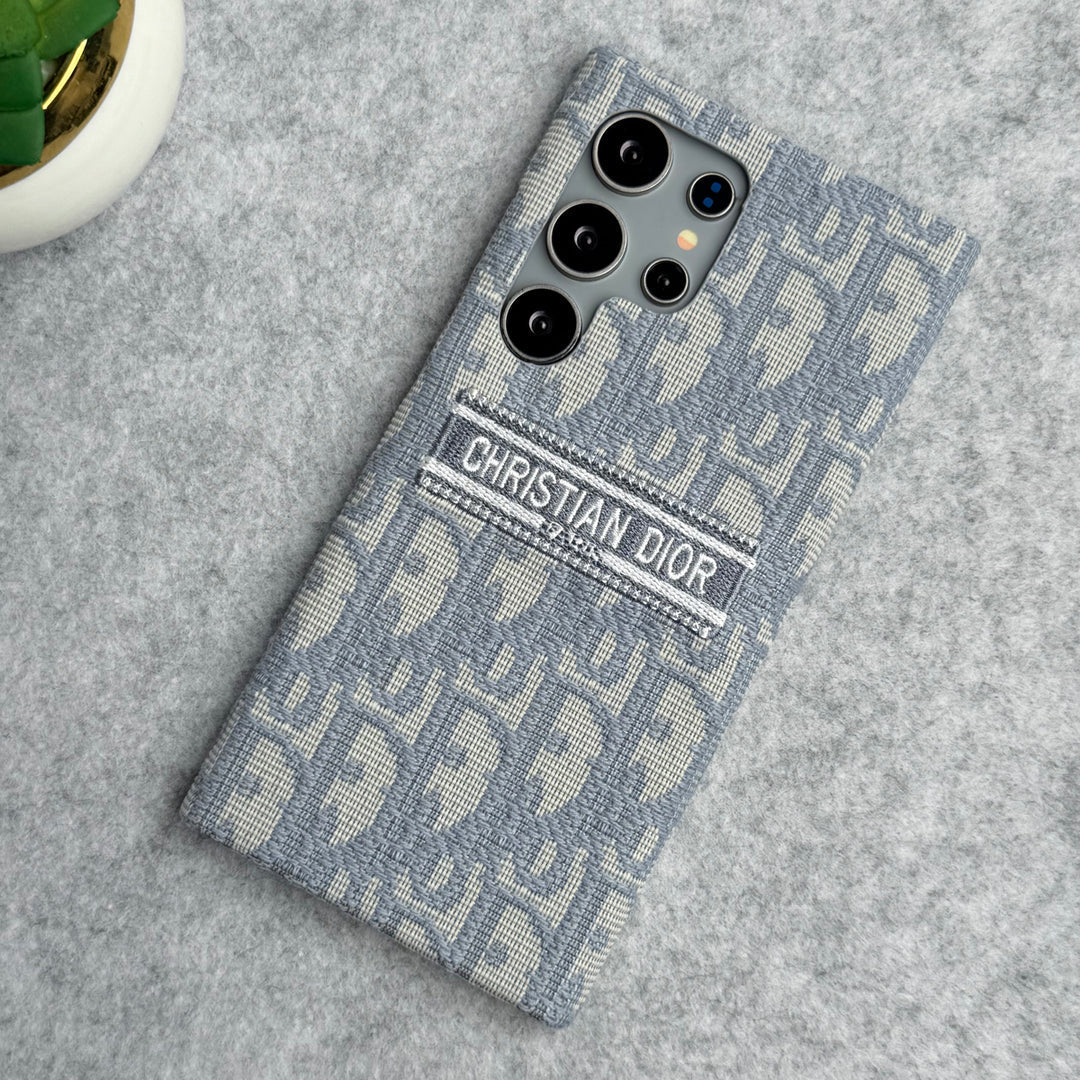 三星 Galaxy 豪華 C Dior 品牌設計保護殼
