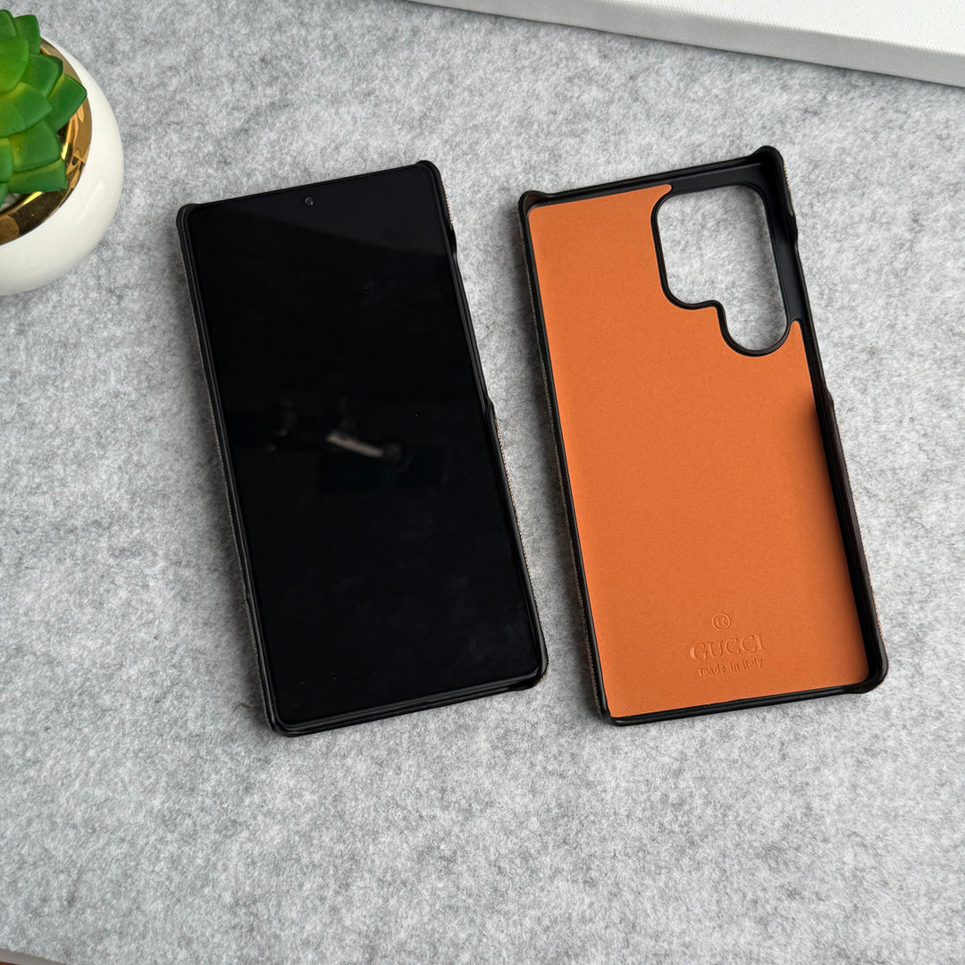 豪華 GG 品牌 3D BEE 設計保護殼，適用於三星 Galaxy