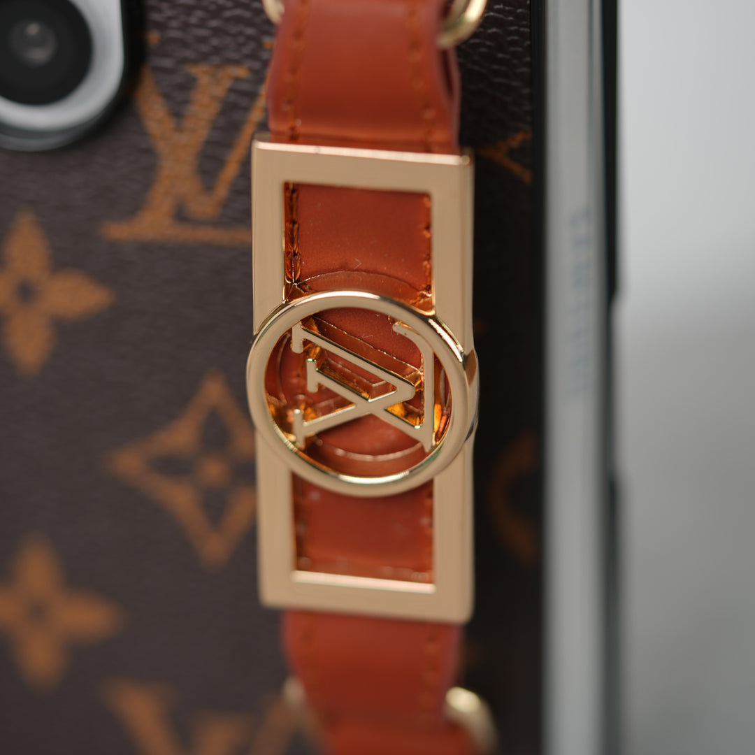 奢華品牌錶帶保護殼適用於三星 Z Fold 7-4