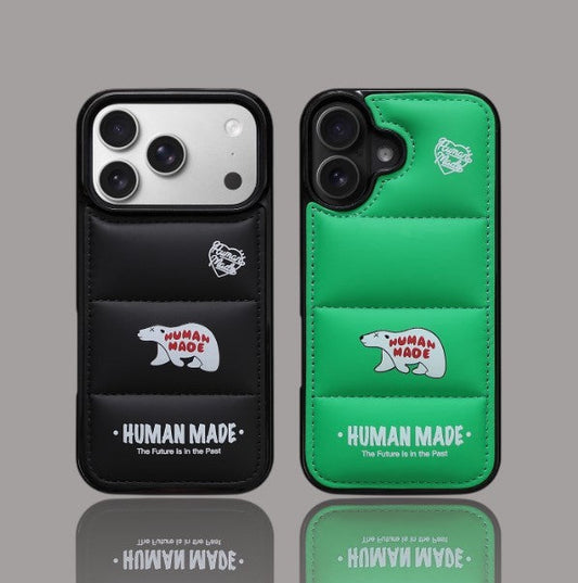 Funda acolchada con oso polar