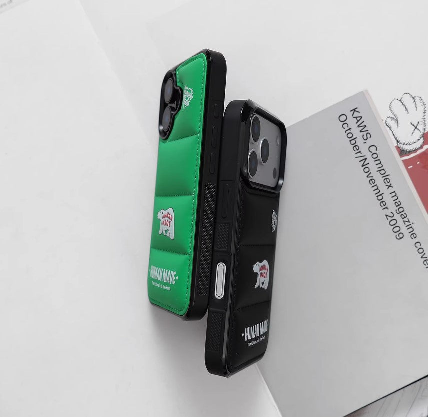 Funda acolchada con oso polar