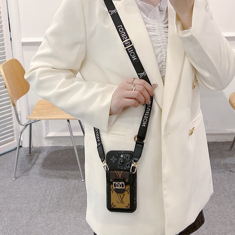 Crossbody pouzdro na iPhone Card Holder