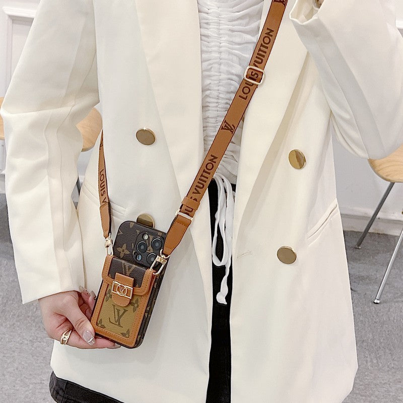 Crossbody pouzdro na iPhone Card Holder