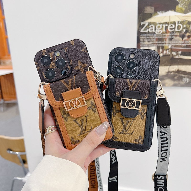 Crossbody pouzdro na iPhone Card Holder