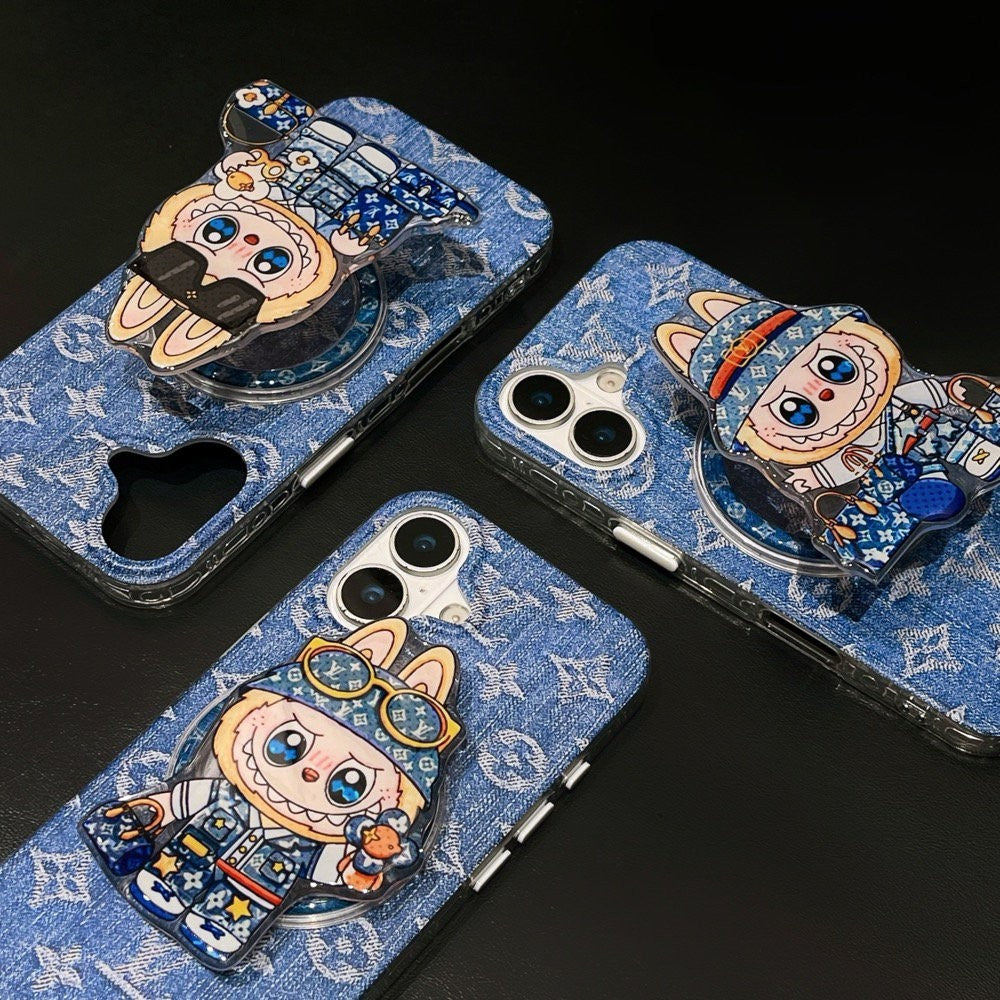 Labubu x Denim Vibes MagSafe iPhone Case