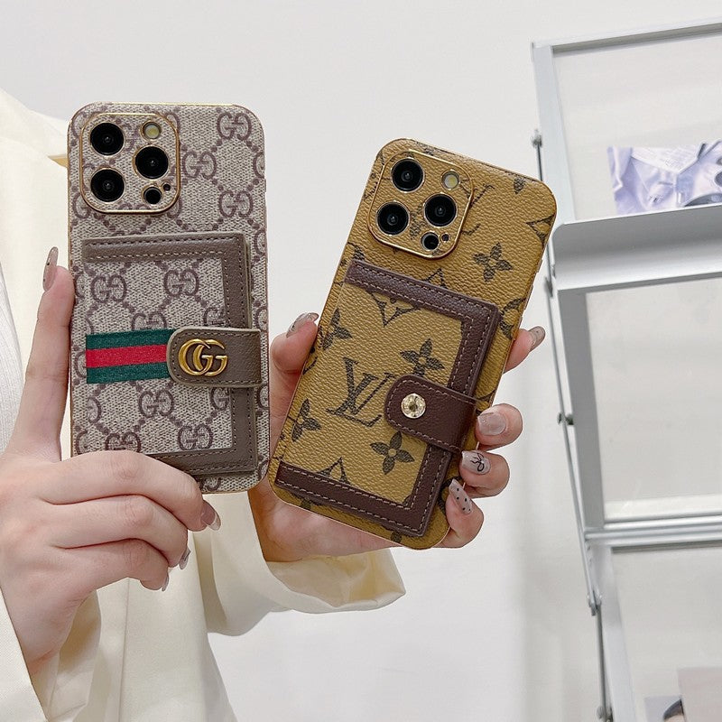 Lou Classic Color Card Bag iPhone-etui