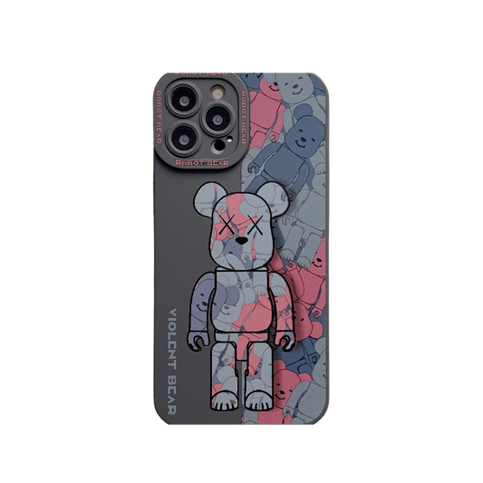 Χυμένη θήκη iPhone Red Bear