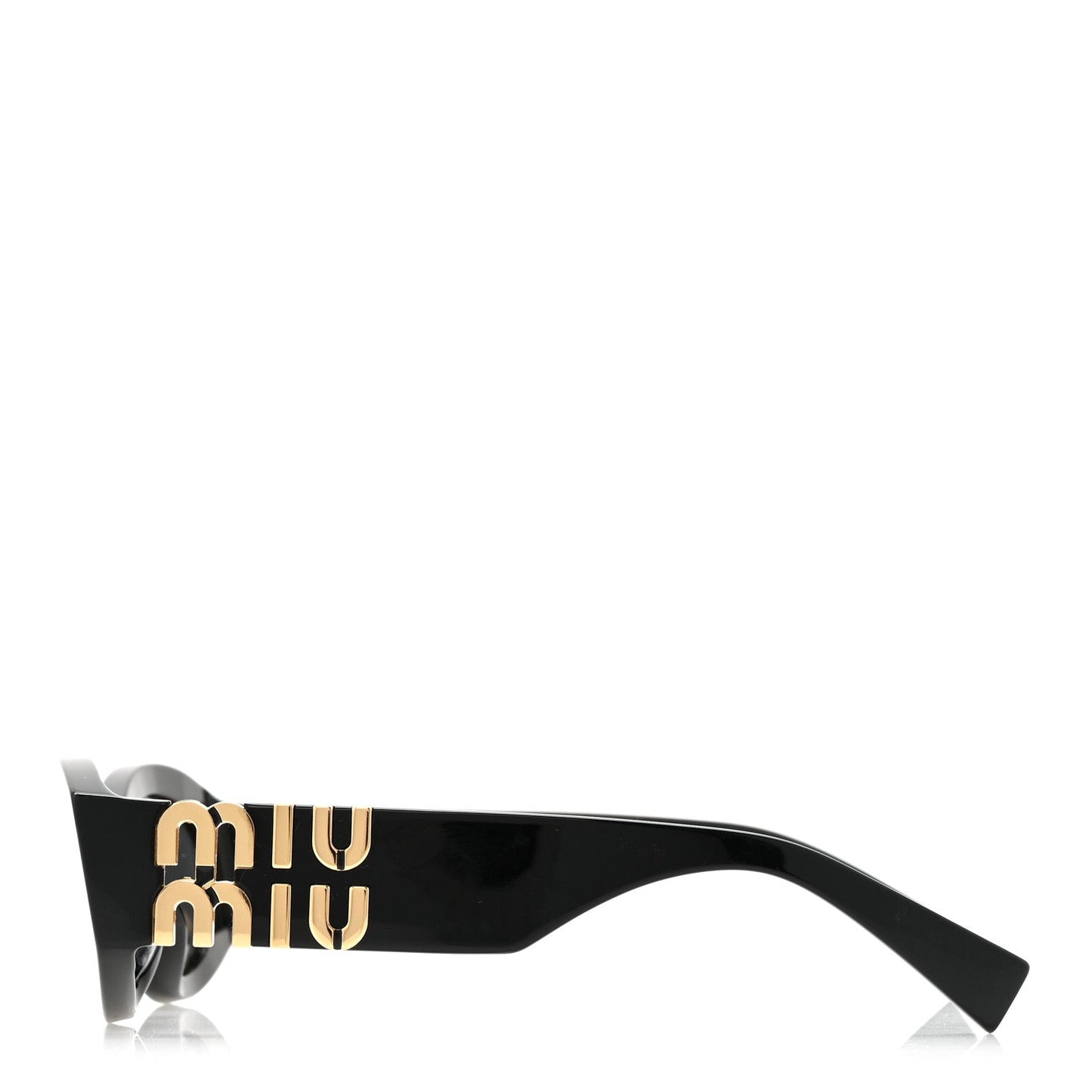 Acetate Oval Glimpse Sunglasses Black