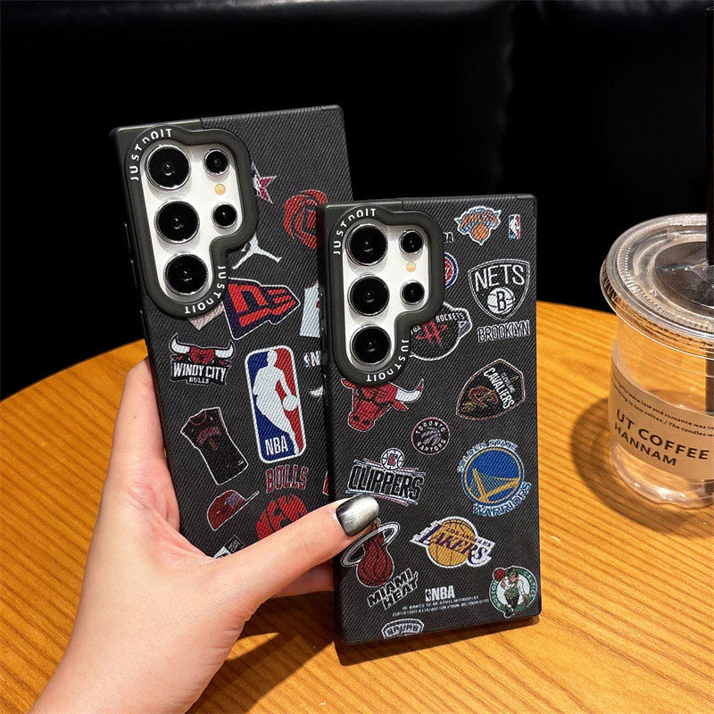 Basket Ball NBA Design Magnetic Samsung Case
