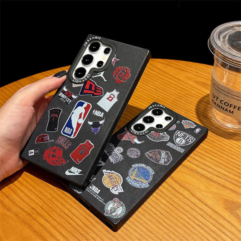 Basket Ball NBA Design Magnetic Samsung Case