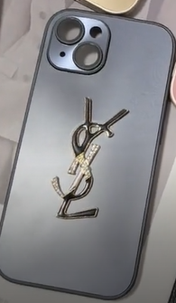 Elegáns Letter Shine x Mono iPhone tok