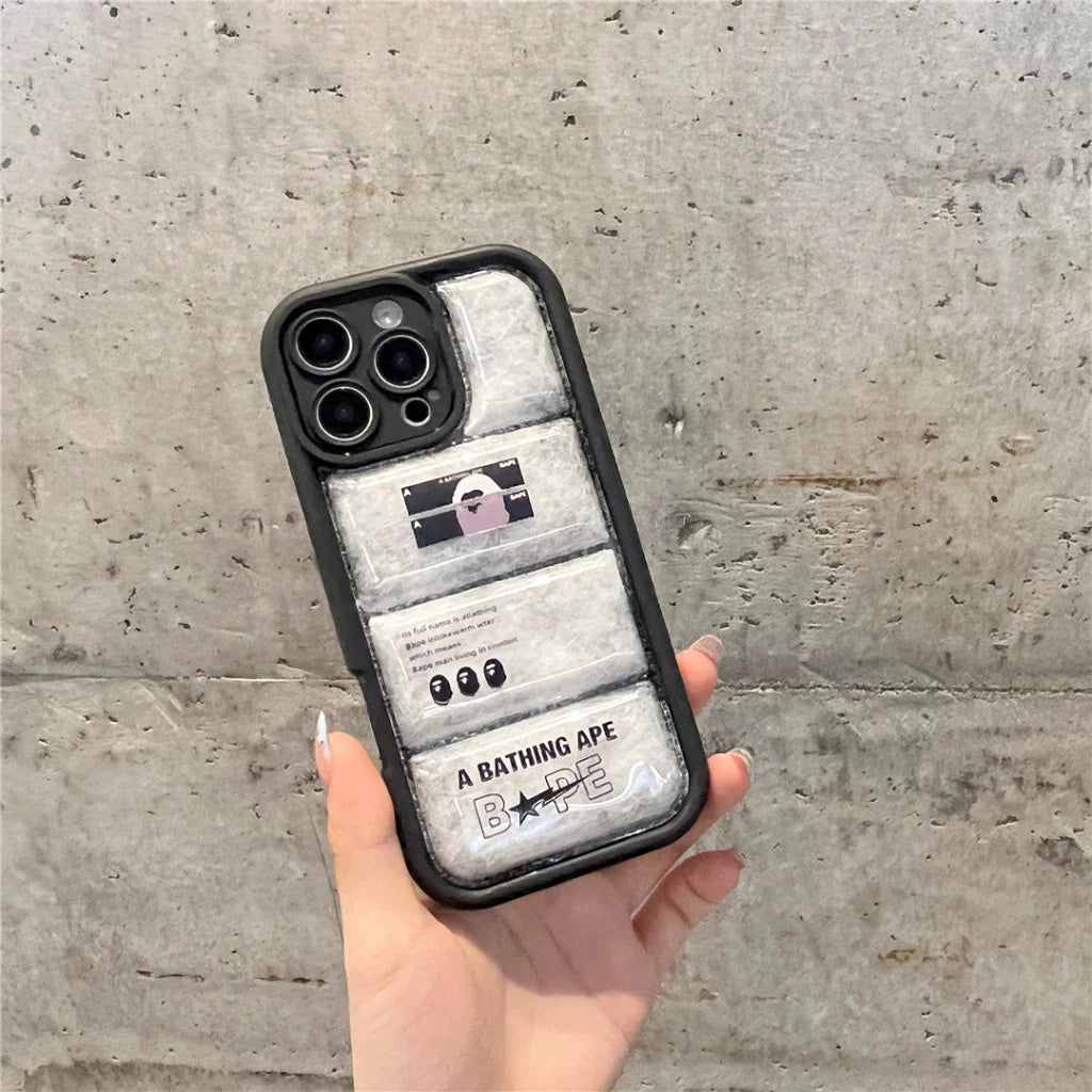 AApe Design Clear iPhone Case