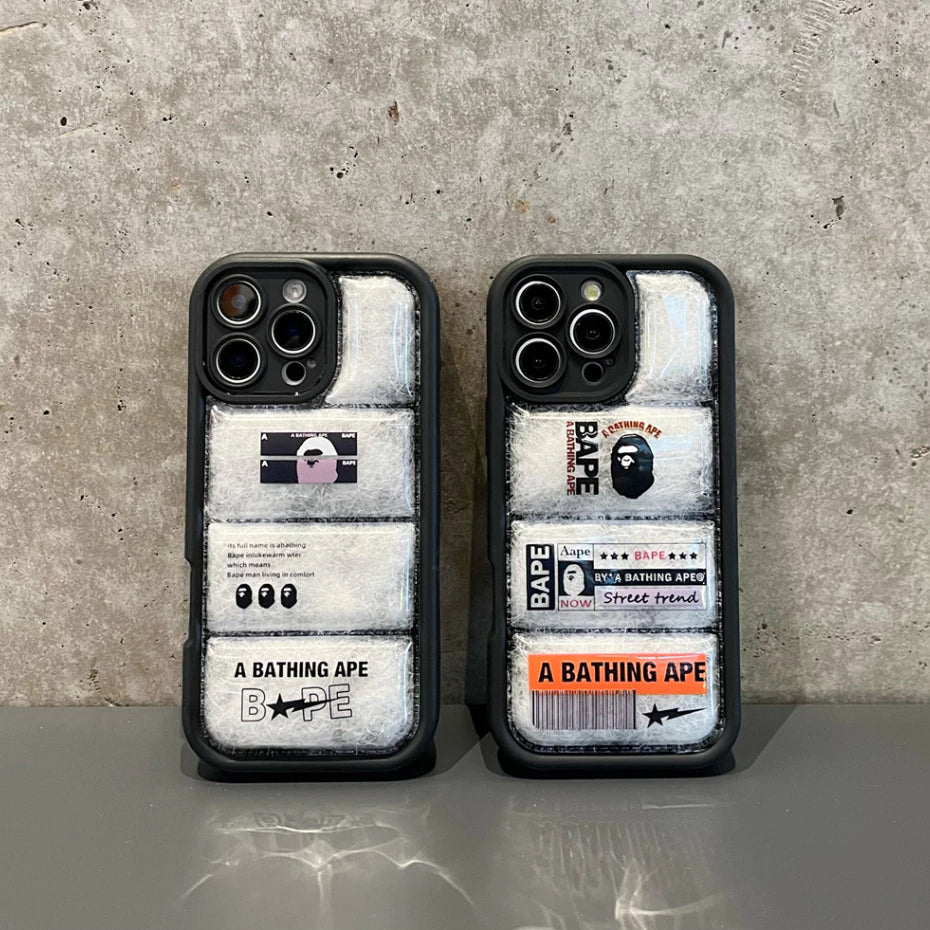 AApe Design Clear iPhone Case