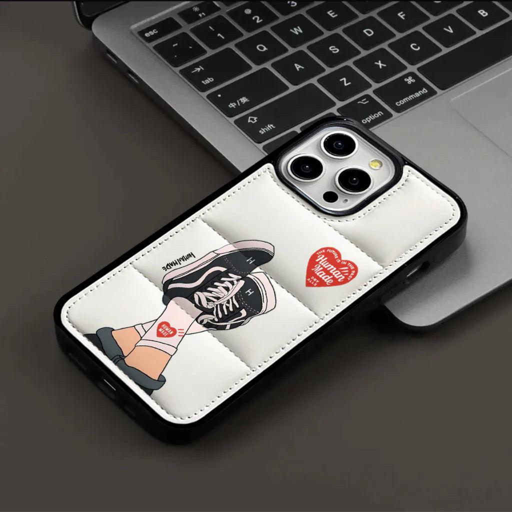 Minimalistisk Hypebeast HM Design Puffer Case