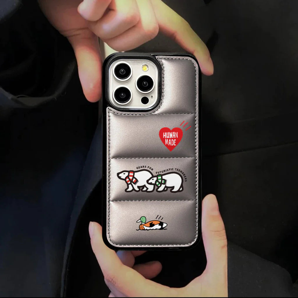 Minimalistisk Hypebeast HM Design Puffer Case