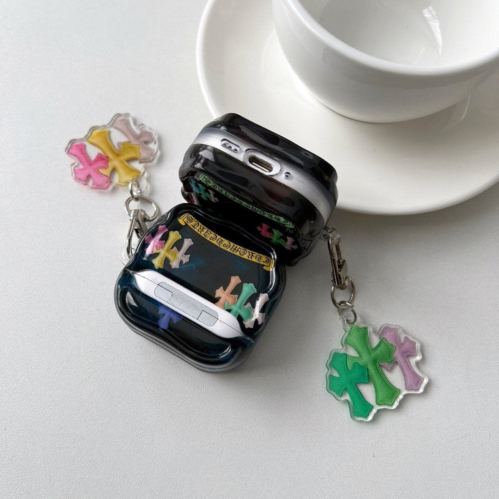 Multi-Cross Colored AirPod-fodral