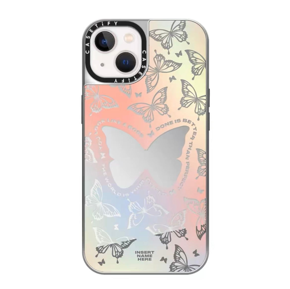 "CASETIFY" Hoesje voor IPHONE van de Vlinder van de Fantasie