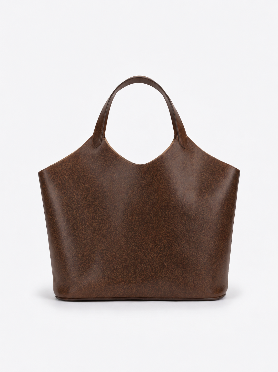 Minimal Leather Tote — Effortless Everyday Style