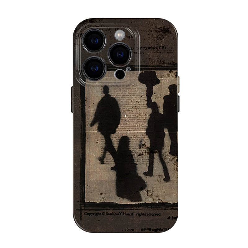 Etui na iPhone'a w stylu vintage