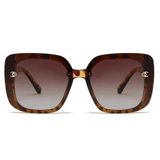 Gafas de sol polarizadas HD de lujo personalizadas para mujer: protección UV para conducir y viajar