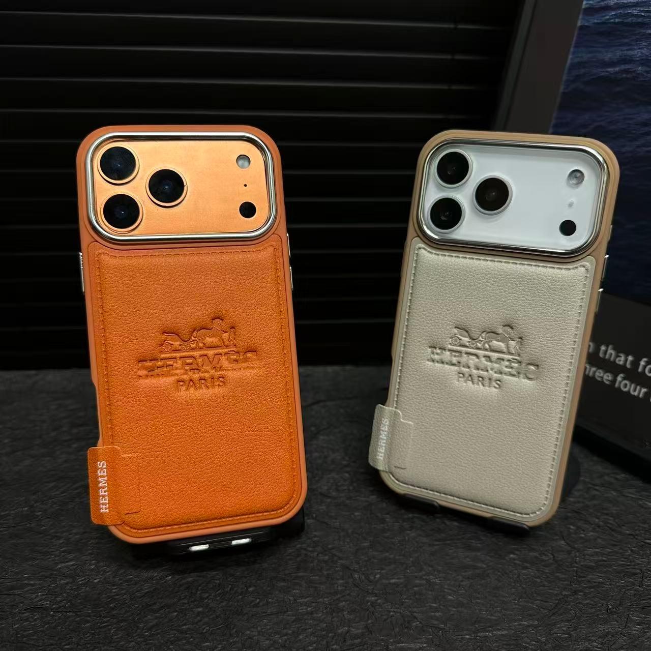 Luxus bőr kihajtható tok – Prémium lencsevédelem