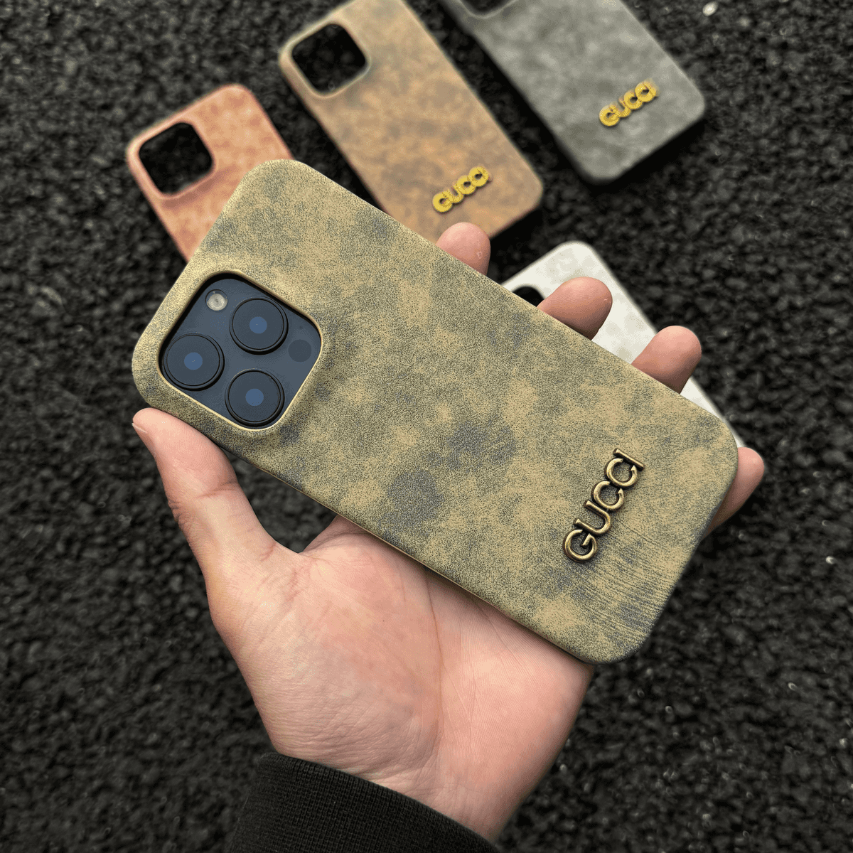 Classic Vintage Suede-Style iPhone Case