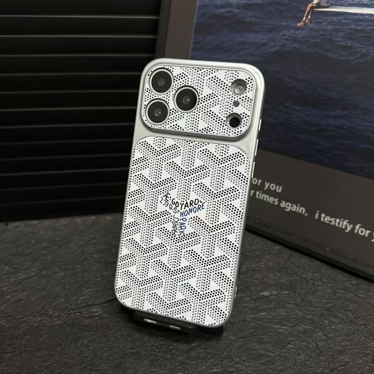 G-Y Stylish Embossed Texture Case for iPhone